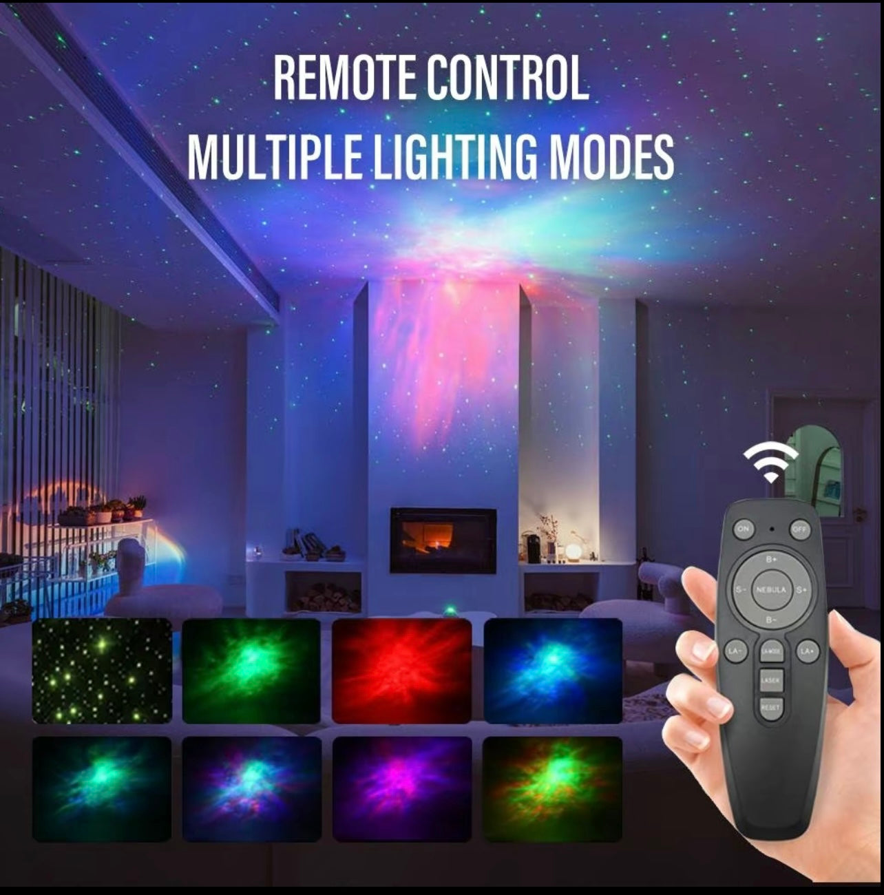 Nebula Space Lamp